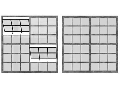 现代推拉窗、折叠窗户