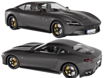 现代黑色汽车、轿车