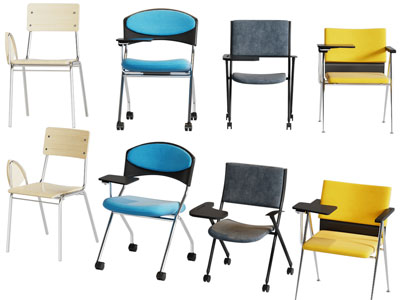 现代可折叠会议办公椅子