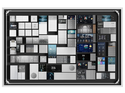 现代插座、智能开关面板3d模型 现代插座、智能开关面板