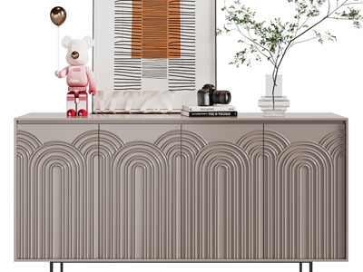 现代玄关柜、边柜