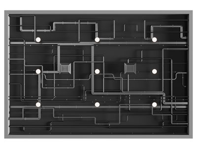 工业风loft管道天花吊顶