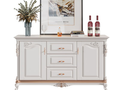 欧式玄关柜、边柜