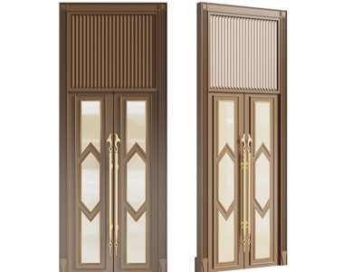欧式双扇平开门、大门