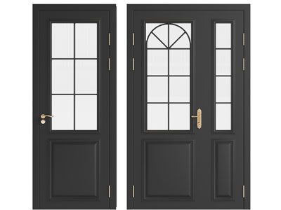 法式单扇、子母平开门