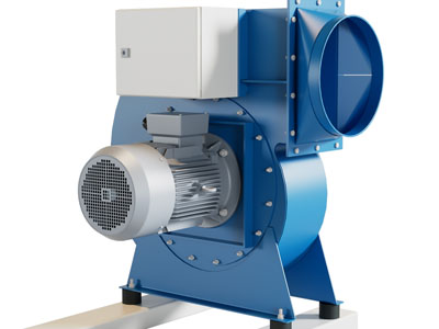 现代鼓风机工业设备3d模型 现代鼓风机工业设备