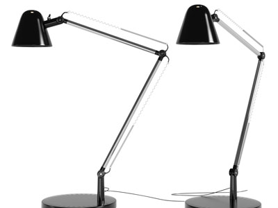 现代可转折调整方向的台灯