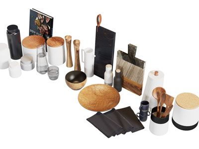 现代碗碟刀具厨具