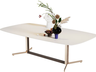 现代花瓶花卉、雕塑摆件组合