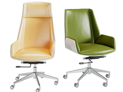 现代糖果色办公转椅