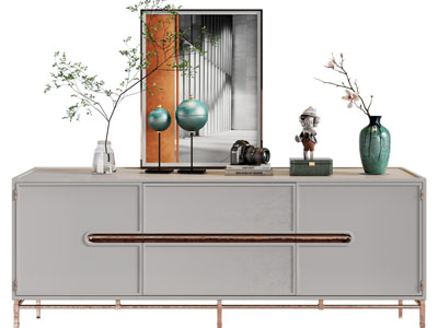 现代玄关柜、边柜