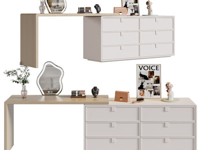 现代化妆、梳妆台