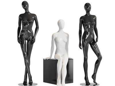 现代服装模特3d模型 现代服装模特