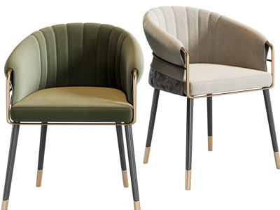 现代轻奢休闲椅子、餐椅