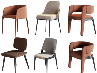 现代休闲椅子、餐椅