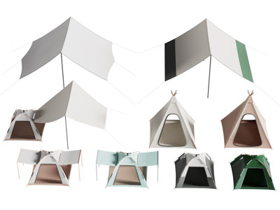 现代帐篷