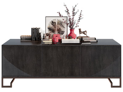 新中式玄关柜、边柜