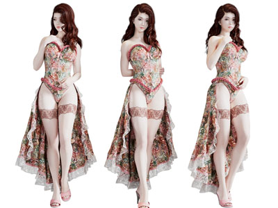 现代美女、女人人物