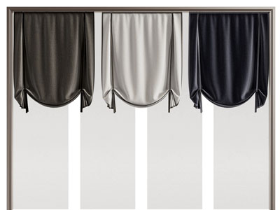 新中式门帘、布帘