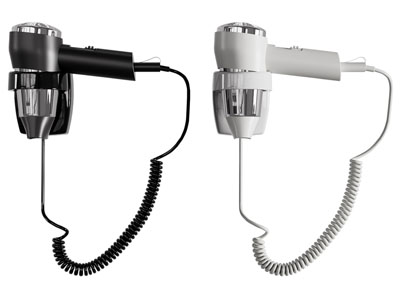 现代固定墙面的吹风机