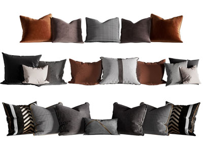 现代方形靠垫抱枕