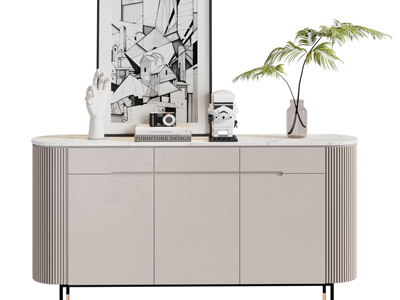 现代玄关柜、边柜