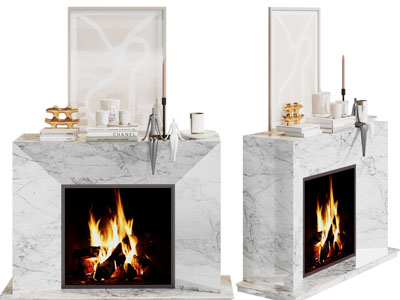 现代壁炉火炉