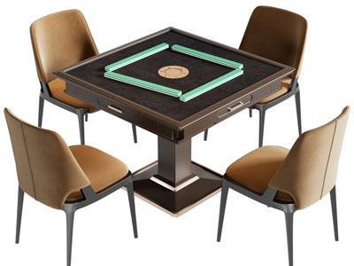 现代方形麻将娱乐桌