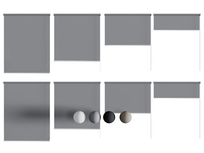 现代拉帘、卷帘