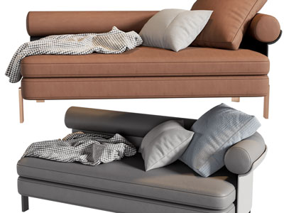 现代布艺贵妃椅、美人榻