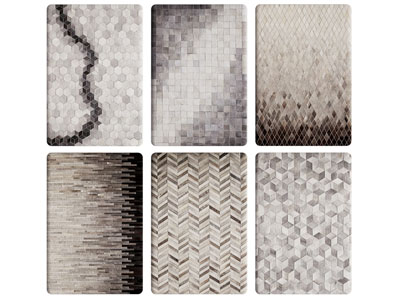 现代长方形地毯3d模型 现代长方形地毯