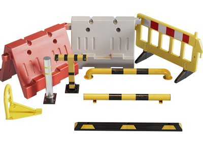 现代道路护栏设备、路障3d模型 现代道路护栏设备、路障