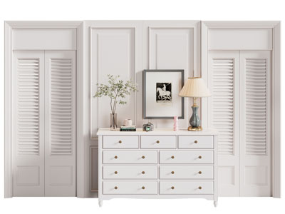 简欧玄关柜、边柜