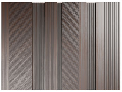 现代木饰板、护墙板