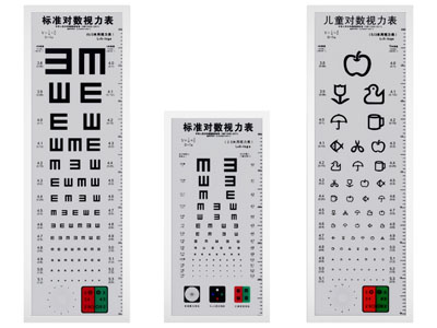 现代视力检查表、视力表3d模型 现代视力检查表、视力表