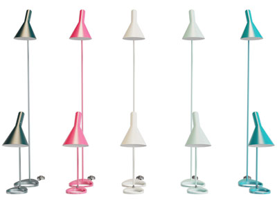 现代金属台灯、落地灯