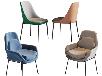现代休闲椅子、餐椅