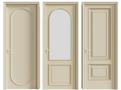 法式单扇平开门