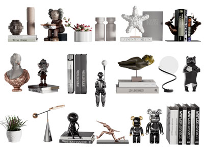 现代装饰品摆件组合