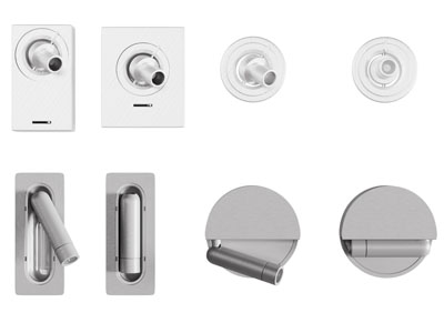 现代可转向壁灯