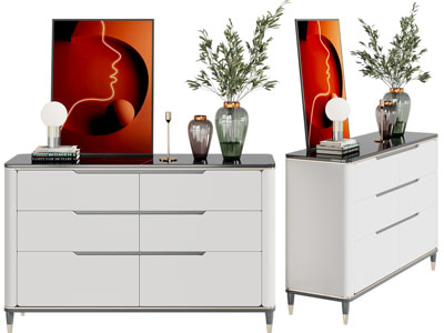 现代玄关柜、边柜