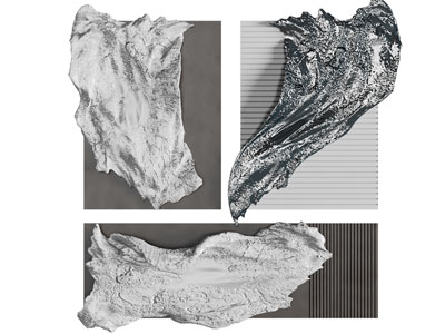 新中式立体装饰挂画3d模型 新中式立体装饰挂画