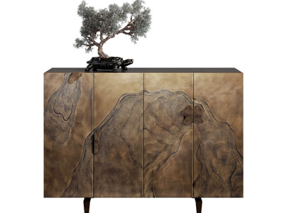 新中式玄关柜、边柜