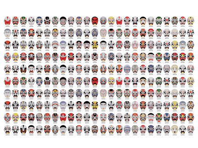 新中式戏剧脸谱