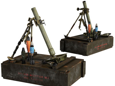 现代武器、枪械火炮军火3d模型 现代武器、枪械火炮军火