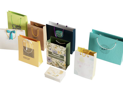 现代纸袋包装手提袋