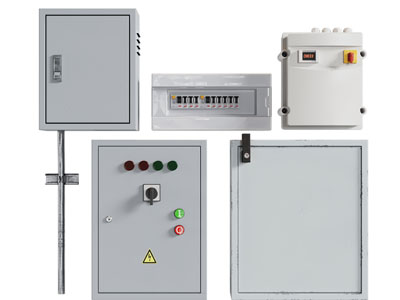 现代配电箱、电表盒、电闸总开关3d模型 现代配电箱、电表盒、电闸总开关