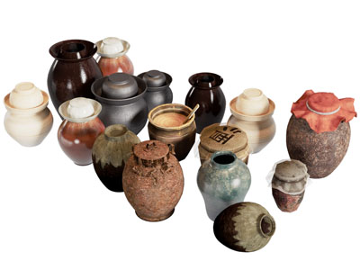 新中式坛子陶瓷器皿