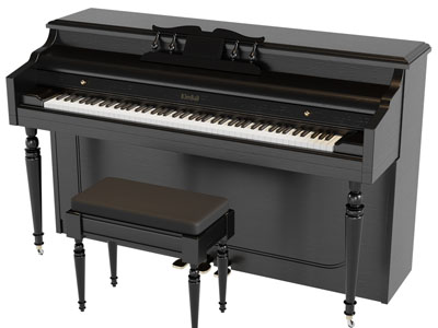 简欧钢琴、琴凳3d模型 简欧钢琴、琴凳