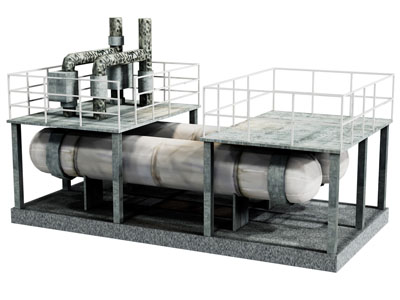 现代管道工业设备3d模型 现代管道工业设备